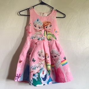 Frozen party dress 5t